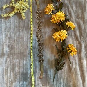 Elegant Beaded Belt.